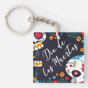 Porte-clés Dia de los Muertos  Porte - clé
