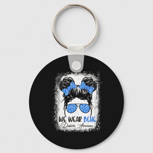 Porte-clés diabète Warrior (Recto)