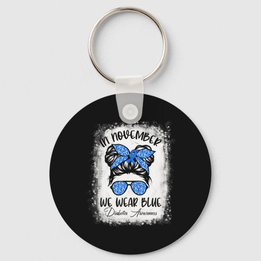 Porte-clés diabète Warrior (Recto)