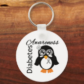 Porte-clés Diabetes Awareness Penguin (Recto)