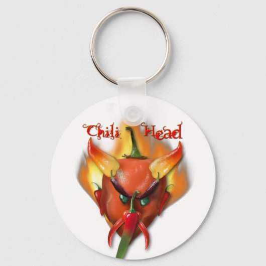 Porte-clés Diable de la tête Chili (Recto)