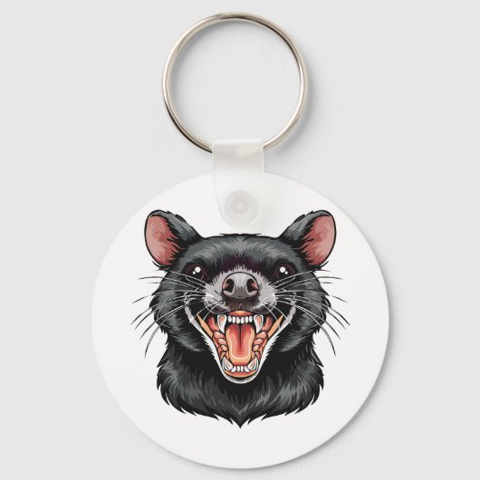 Porte-clés diable de Tasmanie (Recto)