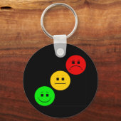 Porte-clés Diagonal Moody Stoplight Sans Stripe (Recto)