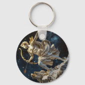 Porte-clés Diagramme 3D des douze signes zodiaques-Sagittaire (Recto)