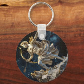 Porte-clés Diagramme 3D des douze signes zodiaques-Sagittaire (Recto)