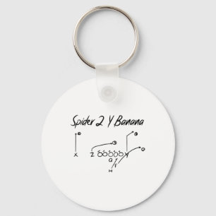 Porte-clés Diagramme de Spider 2 Y Nana Footll Stratégie