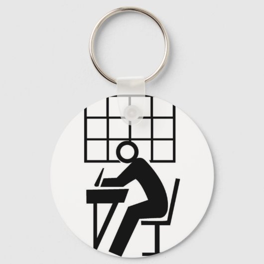 Porte-clés Diagramme étudiant (Recto)