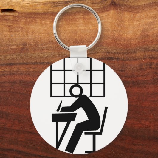 Porte-clés Diagramme étudiant (Recto)