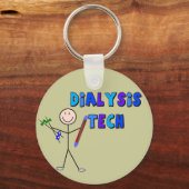 Porte-clés Dialyse Tech STICK MAN Design (Recto)
