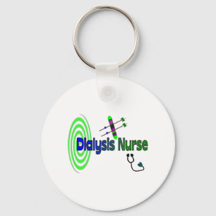 Porte-clés "Dialysis Nurse" Cadeaux graphiques uniques