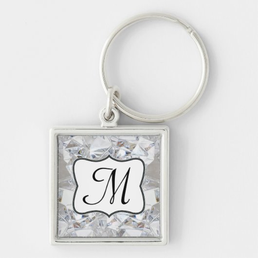 Porte-clés Diamant Cristal Glam Glitz Porte - clé (Devant)