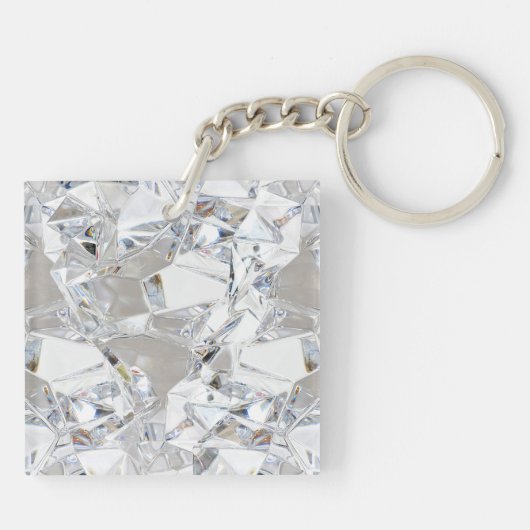 Porte-clés Diamant Cristal Glam Glitz Porte - clé (Dos)