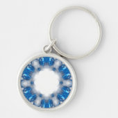 Porte-clés Diamants bleus (Devant)