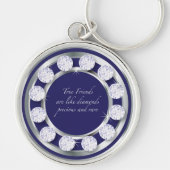 Porte-clés Diamants d'amitié (Devant)