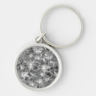 Porte-clés Diamants de strass cristal