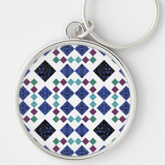 Porte-clés Diamants Étoilés (Devant)