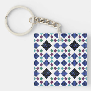 Porte-clés Diamants Étoilés