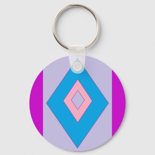 Porte-clés Diamants, Porte - clé (Recto)