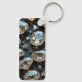 Porte-clés Diamond Porte - clés a l'air vrai diamant luxe (Verso)