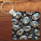 Porte-clés Diamond Porte - clés a l'air vrai diamant luxe (Recto)