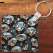 Porte-clés Diamond Porte - clés a l'air vrai diamant luxe (Verso)