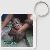 Porte-clés Diapeurs sales ou bébé propre (Dos)