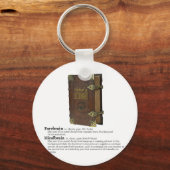 Porte-clés Dictionnaire des acteurs - Cerveaux (Recto)