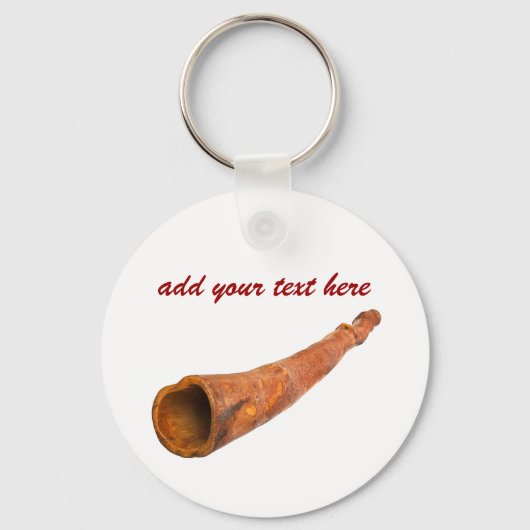 Porte-clés didjeridoo (Recto)