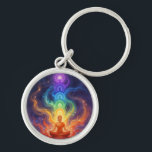 Porte-clés Die 7 Chakren<br><div class="desc">Die 7 Chakren sind Energiezentren entlang der Wirbelsäule,  die verschiedene Lebensbereiche beeinflussen – von Sicherheit und Kreativität über Selbstbewusstsein und Liebe bis hin zu Kommunikation,  Intuition und Spiritualität. Im Gleichgewicht fördern sie Harmonie,  innere Kraft und ganzheitliches Wohlbefinden.</div>