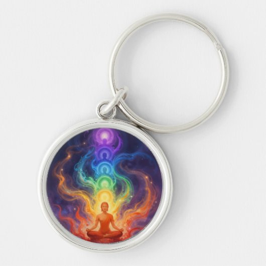 Porte-clés Die 7 Chakren (Devant)