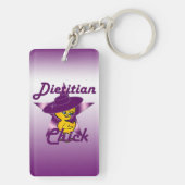 Porte-clés Diététiste Chick #9 (Dos)