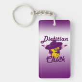 Porte-clés Diététiste Chick #9 (Devant)