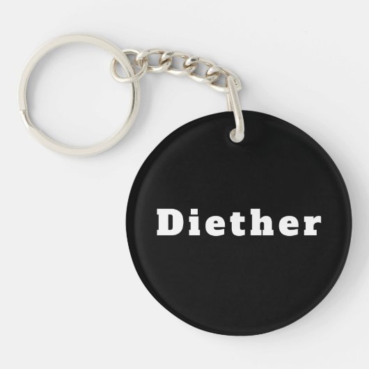 Porte-clés diéther (Devant)
