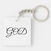 PORTE-CLÉS DIEU (Dos)