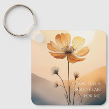 Dieu a un bon plan pour moi Porte - clé