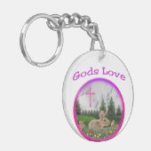 Porte-clés dieu amour (Devant gauche)