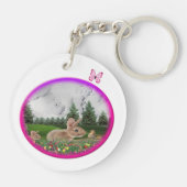 Porte-clés dieu amour (Dos)