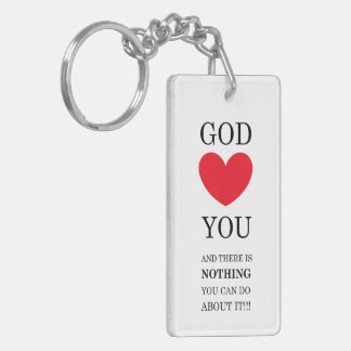 Porte-clés Dieu Coeur toi