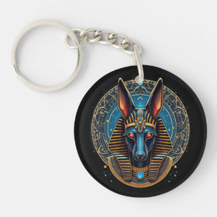 Porte-clés Dieu égyptien Anubis Mythologie de l'Égypte antiqu