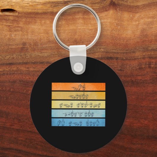 Porte-clés Dieu entend prier Sourde Sensibilisation Sourde Si (Recto)