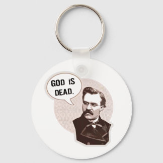 Porte-clés Dieu est mort (Nietzsche)