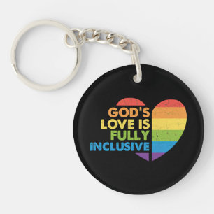 Porte-clés Dieu Gay Chrétien Lgbt