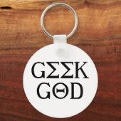 Porte-clés Dieu geek (Recto)
