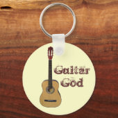 Porte-clés Dieu guitare (Recto)
