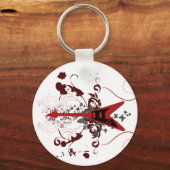 Porte-clés Dieu guitare (Recto)