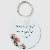 Porte-clés Dieu merci pour Soeur (Verso)