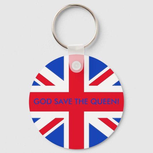 PORTE-CLÉS DIEU SAUVE LA REINE ! (Recto)