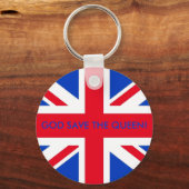 PORTE-CLÉS DIEU SAUVE LA REINE ! (Recto)