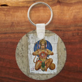 Porte-clés Dieu singe (Recto)