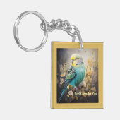 Porte-clés Dieu s'occupe de vous, Parakeet (Devant gauche)